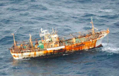 Tsunami Debris Includes Ghost Tuna Boat