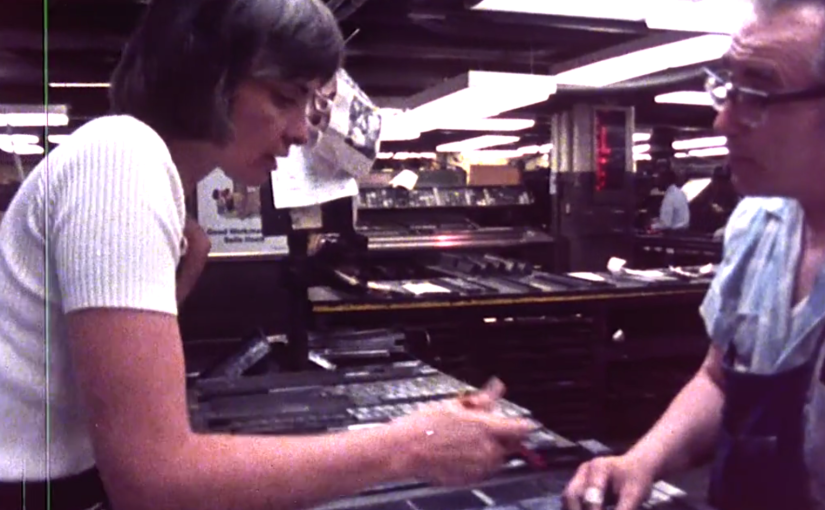 Back when News was Physical