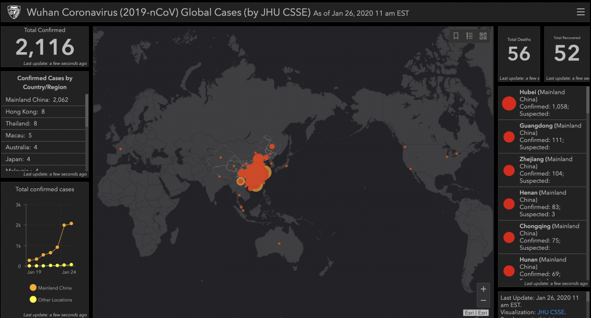 Coronavirus visualization